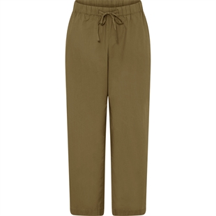 Frau - Sydney string pants Military olive